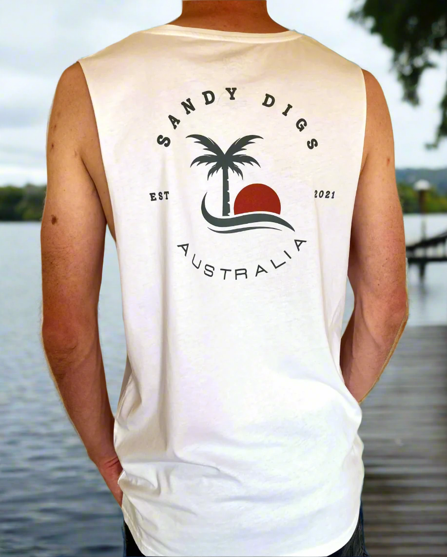 Mens Tank - Palm Tree - 3 COLOURS