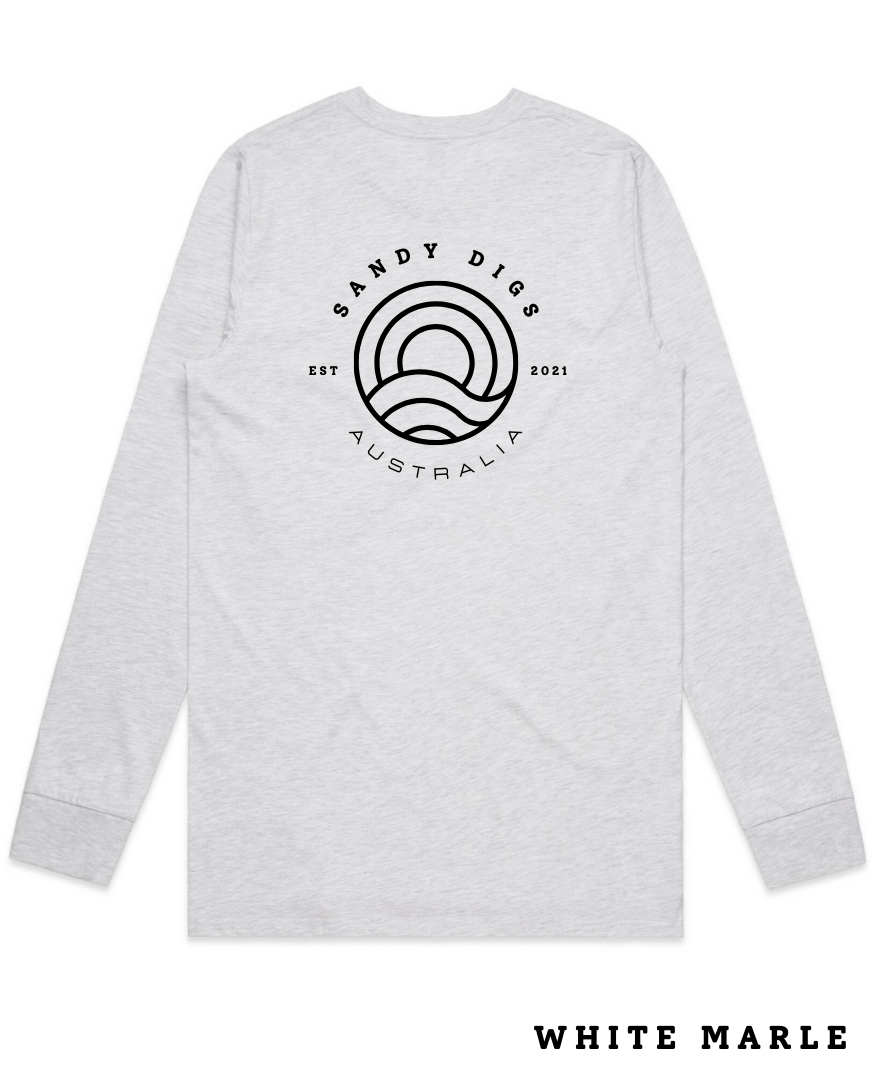 Mens Long sleeve - Sun Wave - 2 COLOURS