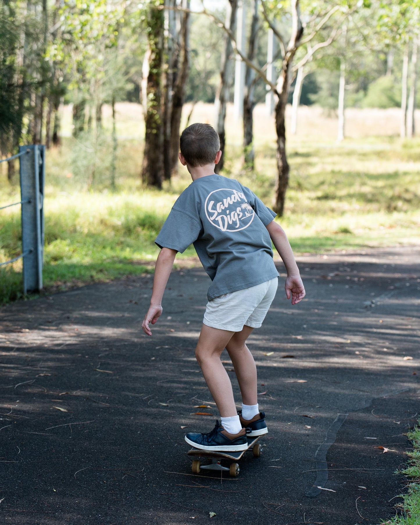 Youth Tee - Orange Print - 3 COLOURS