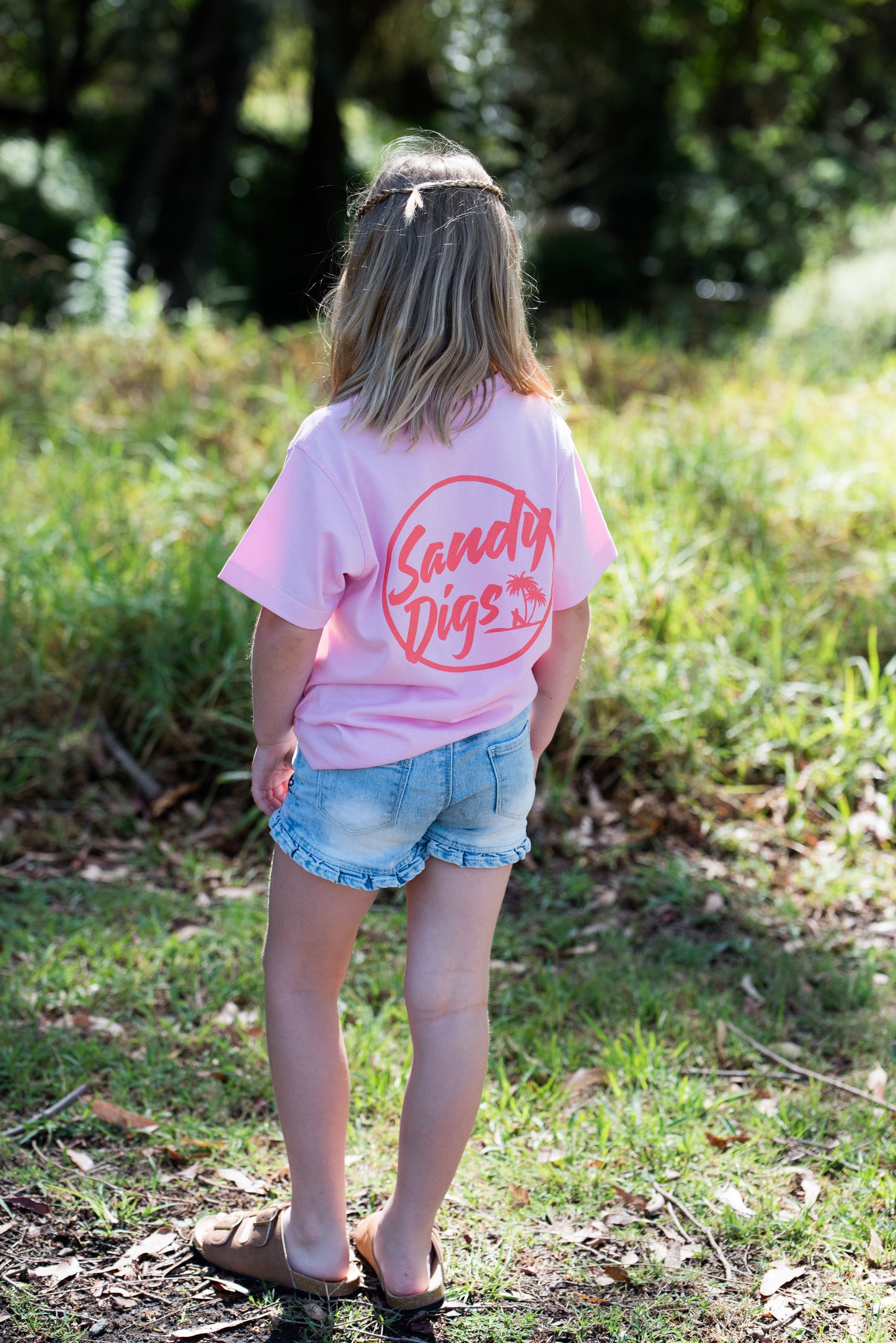 Youth Tee - Red Print - 2 COLOURS