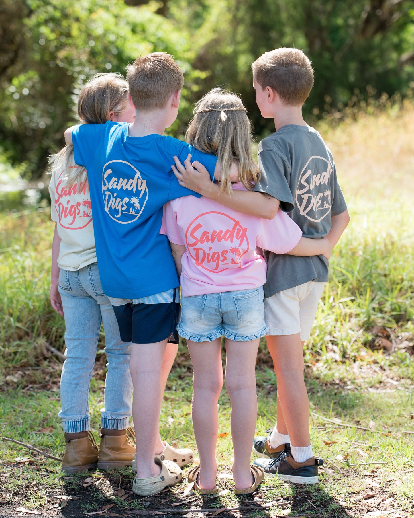 Youth Tee - Orange Print - 3 COLOURS