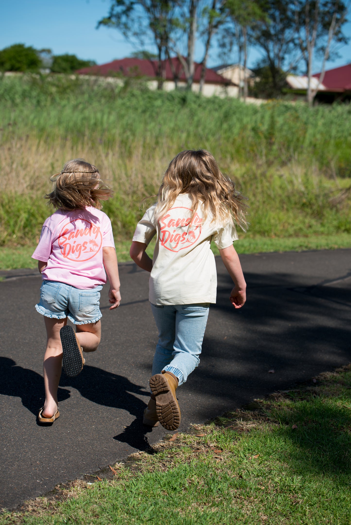 Youth Tee - Red Print - 2 COLOURS