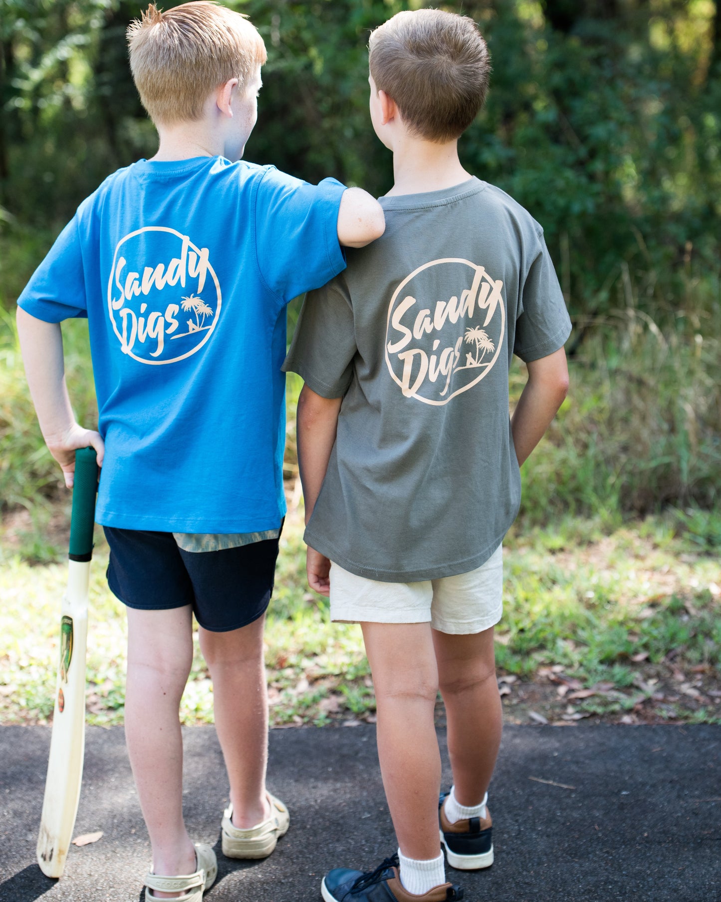 Youth Tee - Orange Print - 3 COLOURS