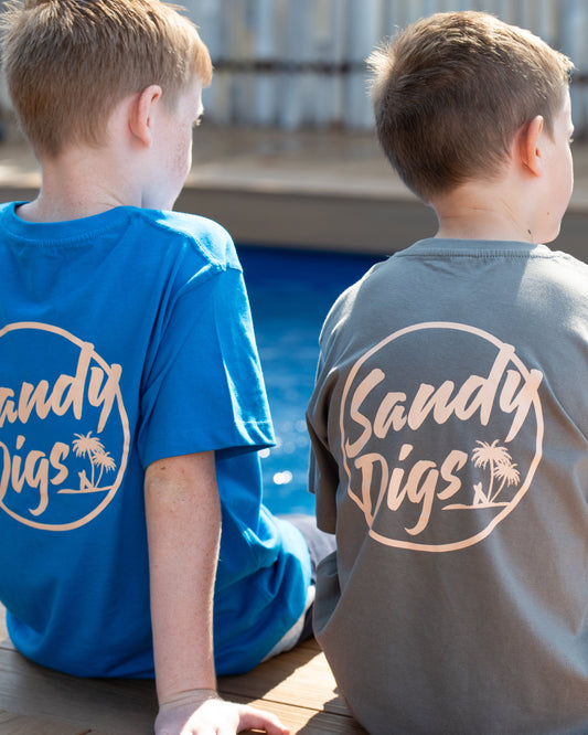 Youth Tee - Orange Print - 3 COLOURS