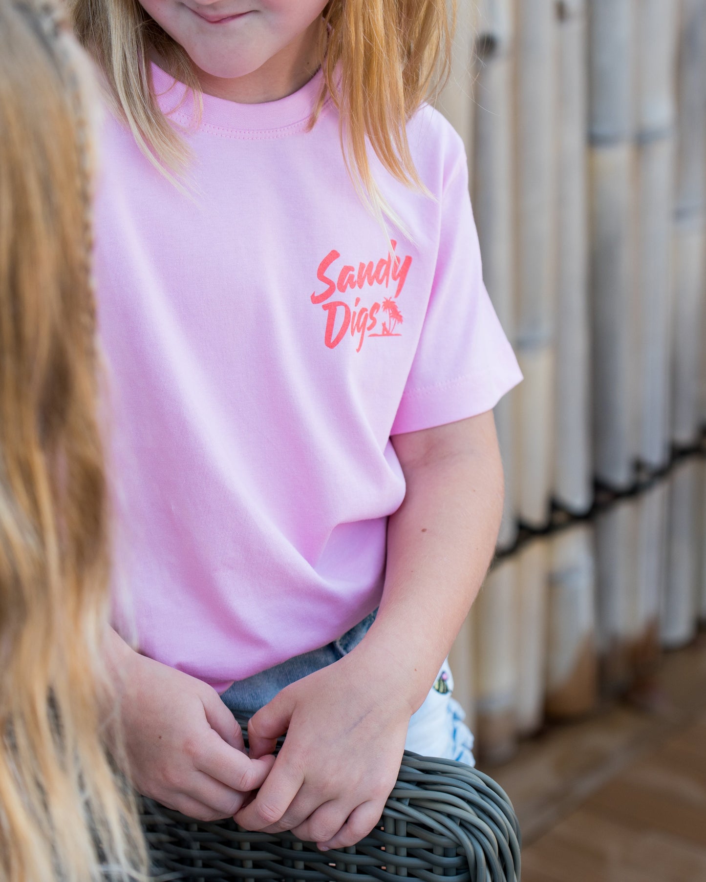 Youth Tee - Red Print - 2 COLOURS